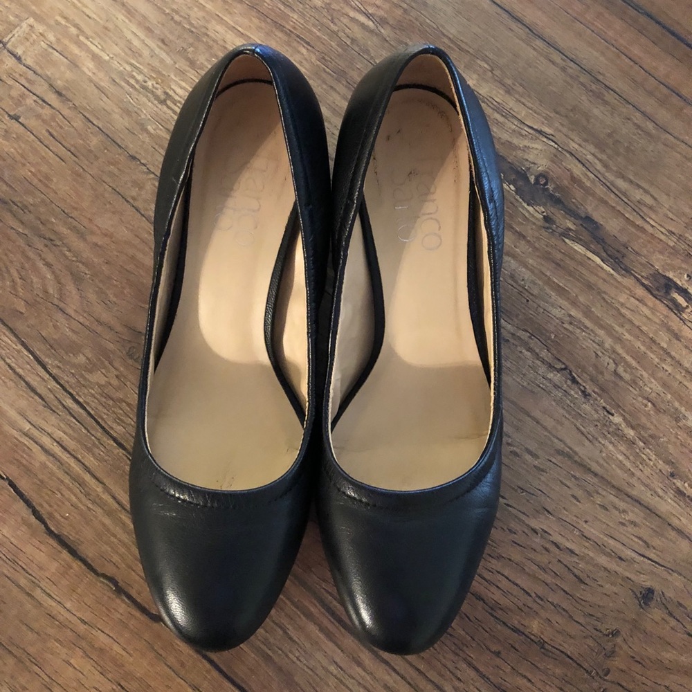 Franco Sarto Fausta Block-Heel Pumps, Size 6.5